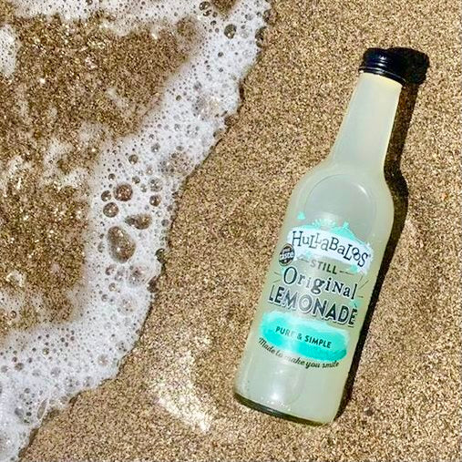 12 x 330ml Bottles of Hullabaloos Original Lemonade
