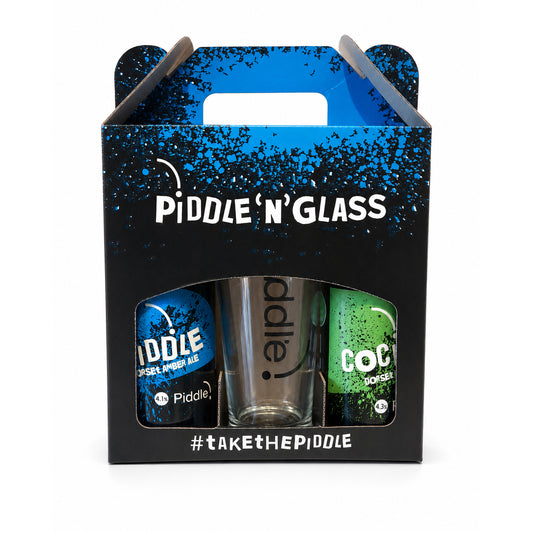 Piddle and Glass Beer Gift