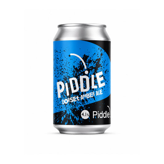 Case of Piddle Dorset Amber Ale Cans